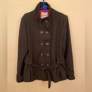 Wet Seal Double Breasted Dress Coat